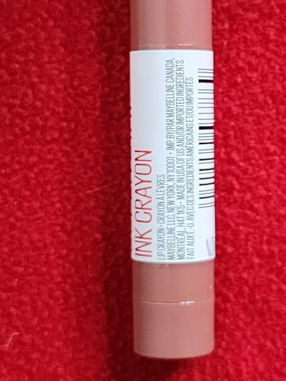 Maybelline New York SuperStay Ink Crayon Lip Crayon .04oz Color 100 Reach High